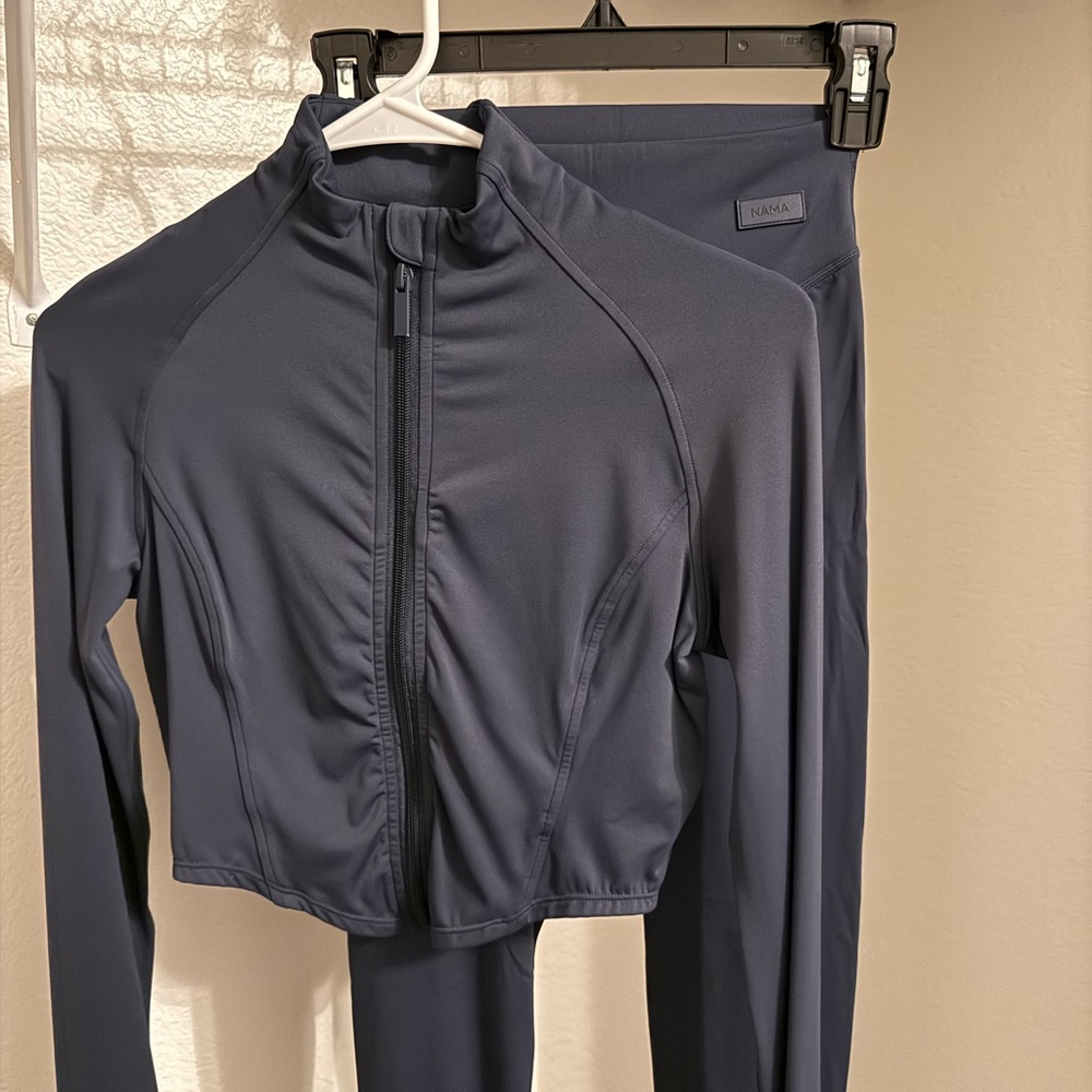 NAMA Women's Navy Activewear Set